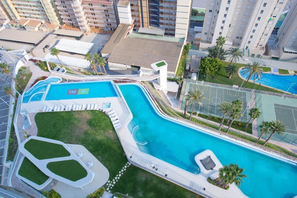 Apartment Sunset Cliffs Poniente Benidorm Bagian luar foto