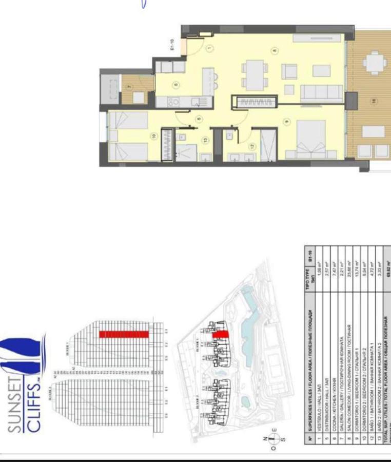 Apartment Sunset Cliffs Poniente Benidorm Bagian luar foto